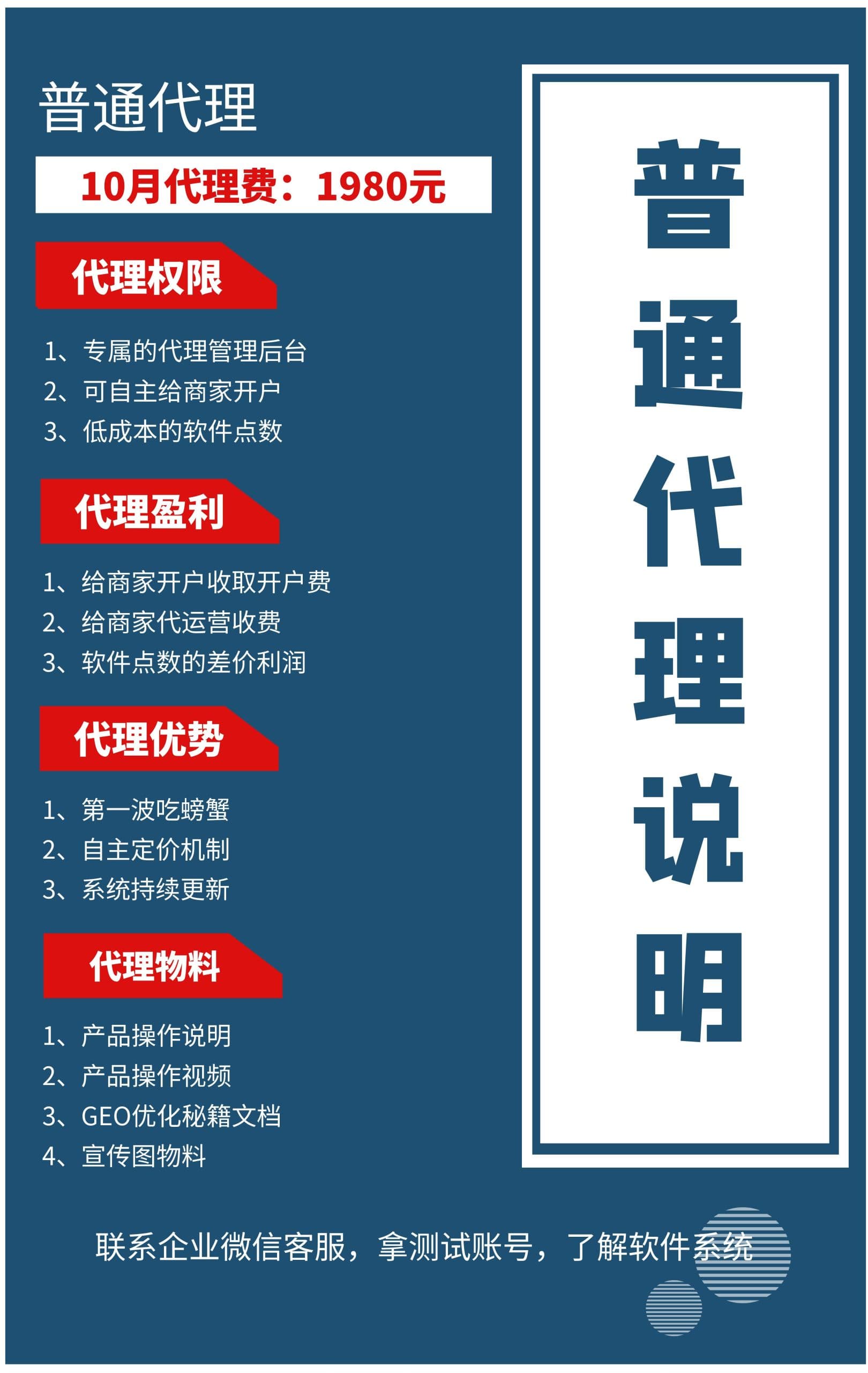 普通代理权益与政策一览